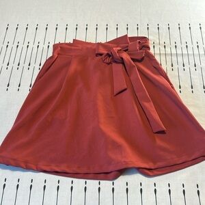 Potter's  Pot Rust Colored Premium Skirt. Size Small